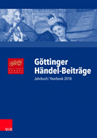 Göttinger Händel-Beiträge 19