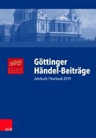 Göttinger Händel-Beiträge 20